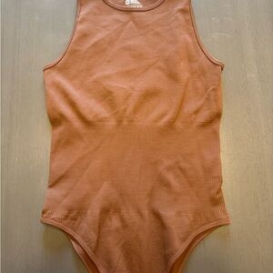 Body sculpting Sleeveless Ribbed bodysuit